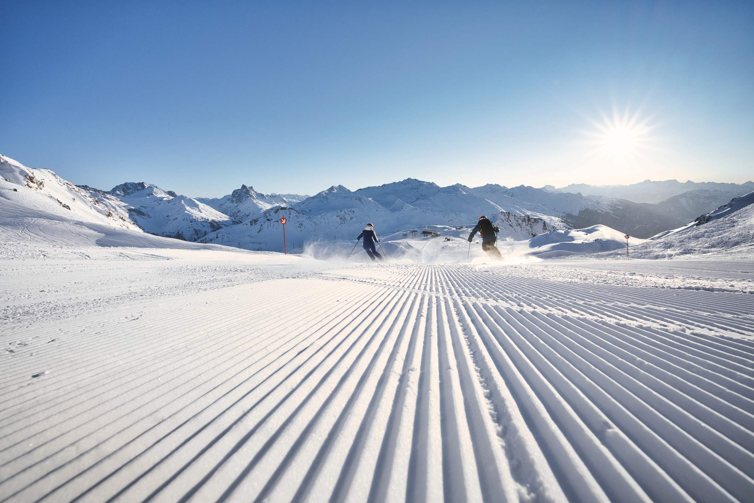 Perfect Pistes in St Anton am Arlberg (image: Tourismusverband St-Anton-am-Arlberg Patrick Baetz)