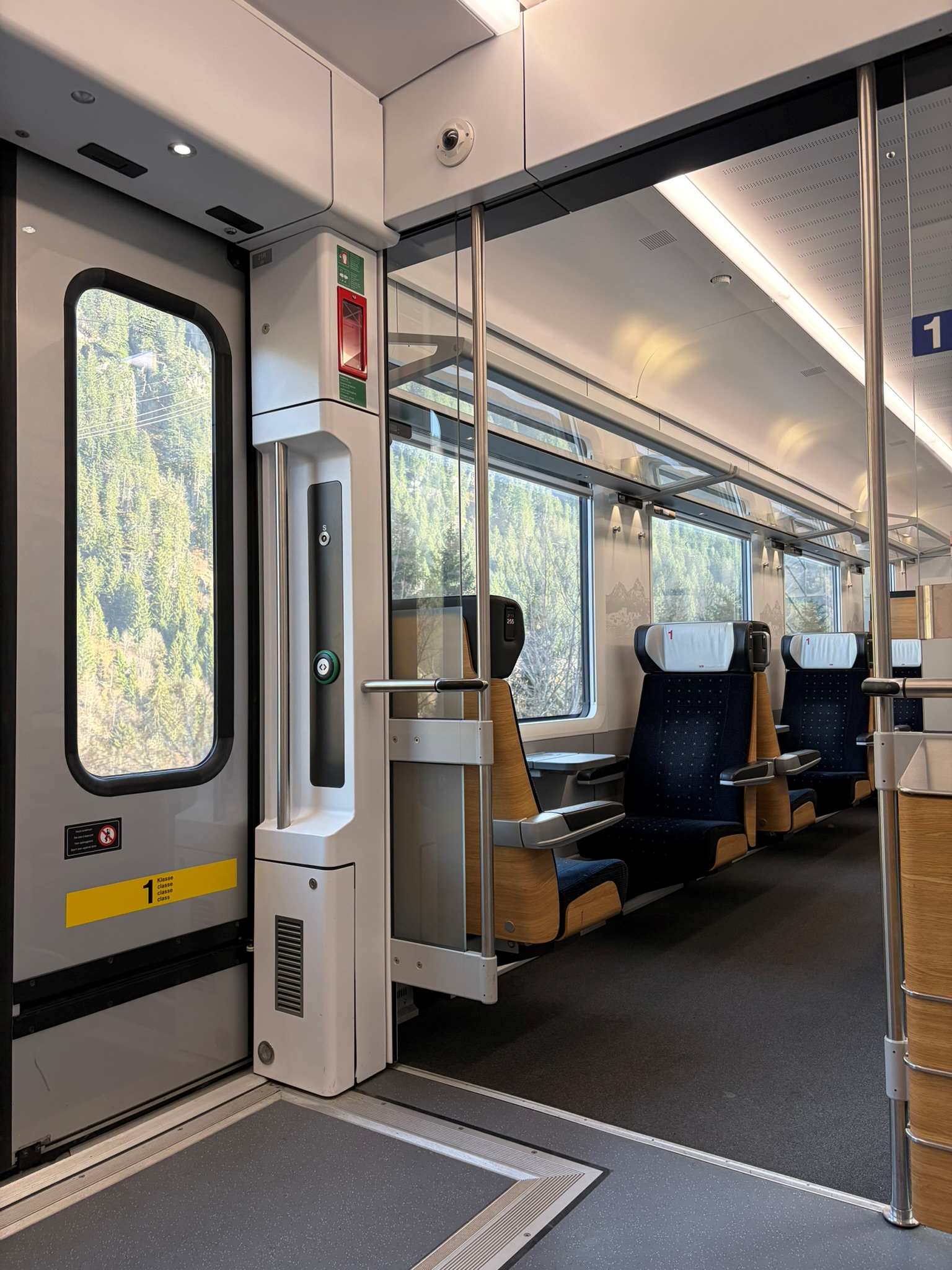 Matterhorn Gotthard Bahn train to Andermatt