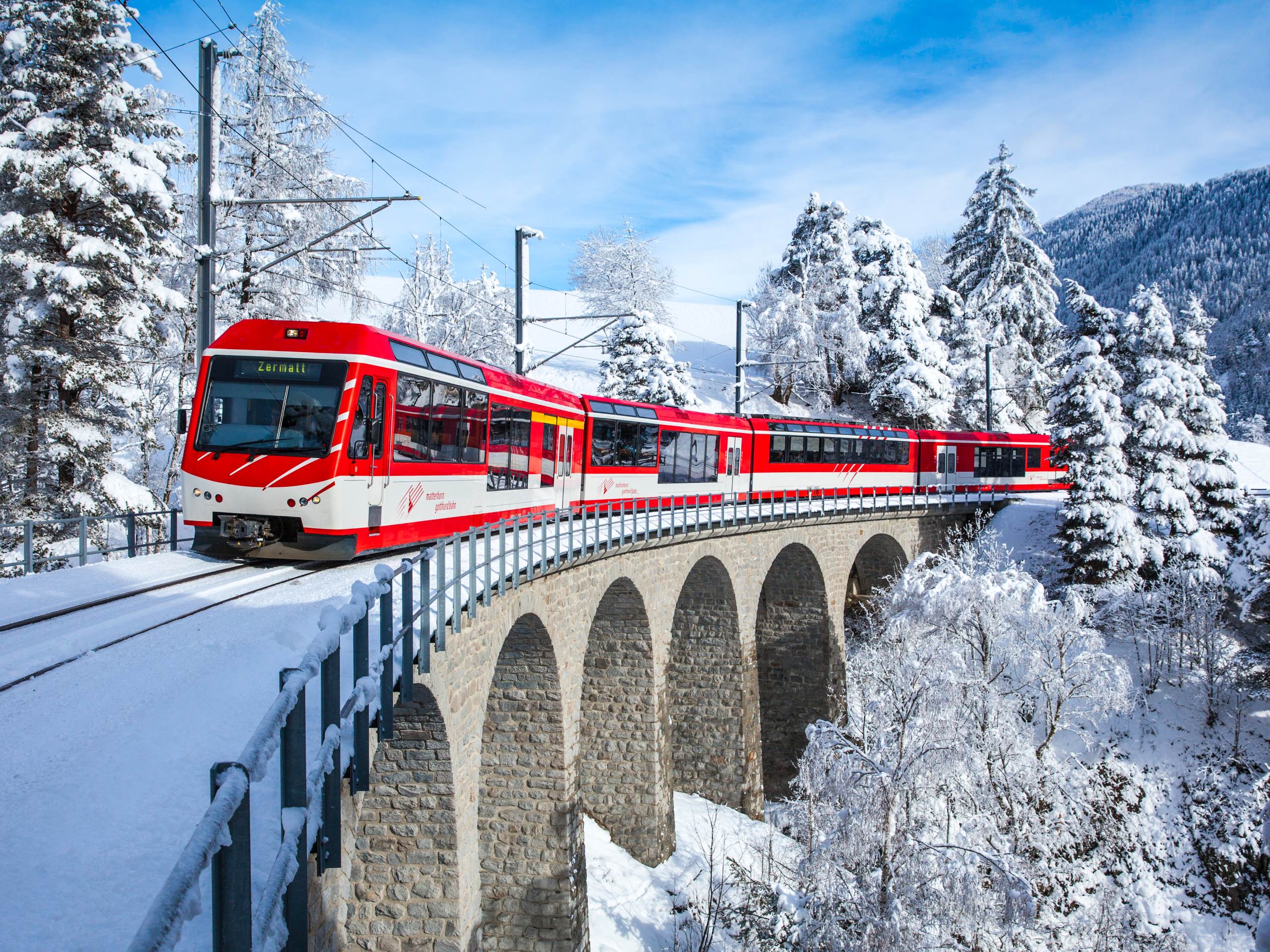 Basler Weihnachtsmärkte, Schweizer Bahnen