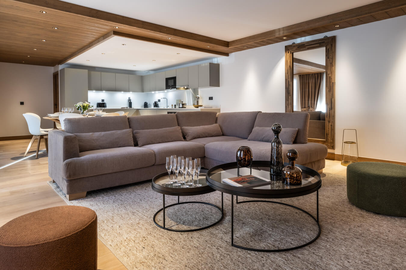 Steamboat Courchevel - comfortable living room with large sofa