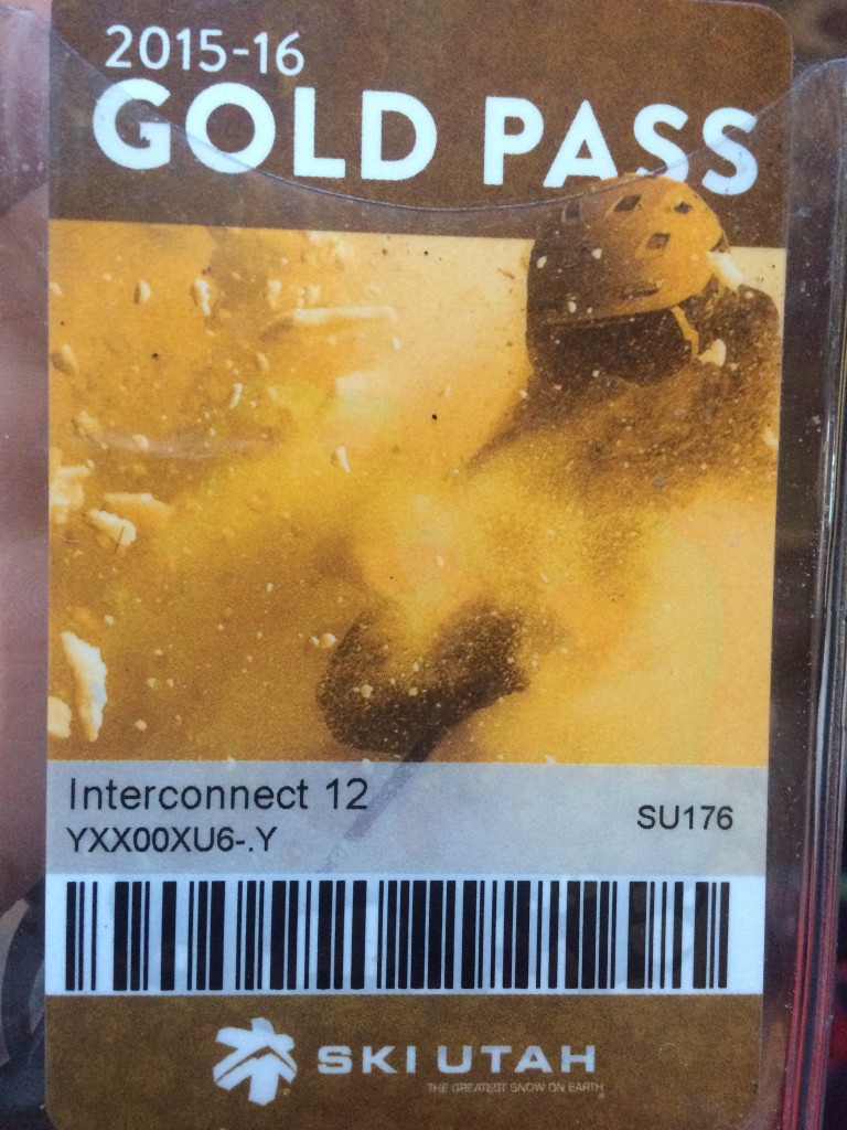 The Ski Utah Gold Pass - our ticket to a brilliant tour of Utah's ski resorts