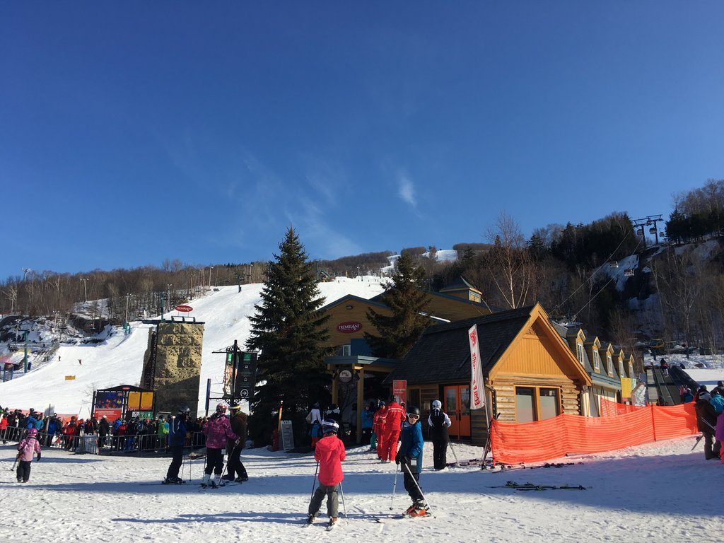 Skiing Mont Tremblant
