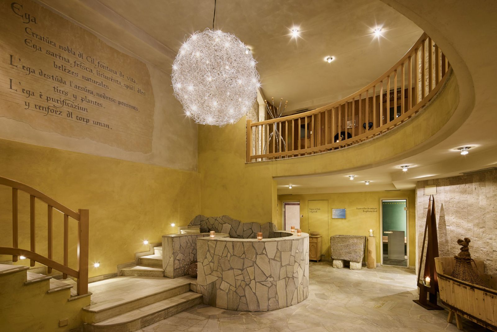 Hotel La Majun, La Villa - spa reception