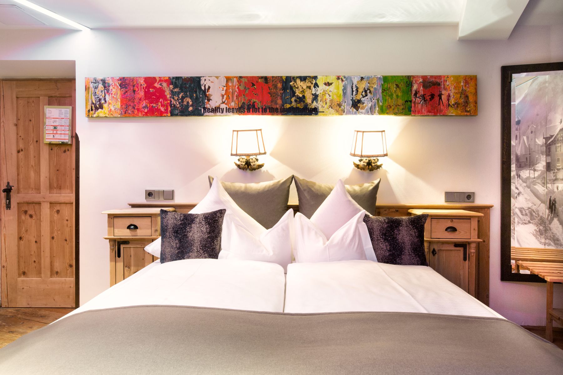 Raffl's St Antoner Hof, St Anton - double rom with twin duvets