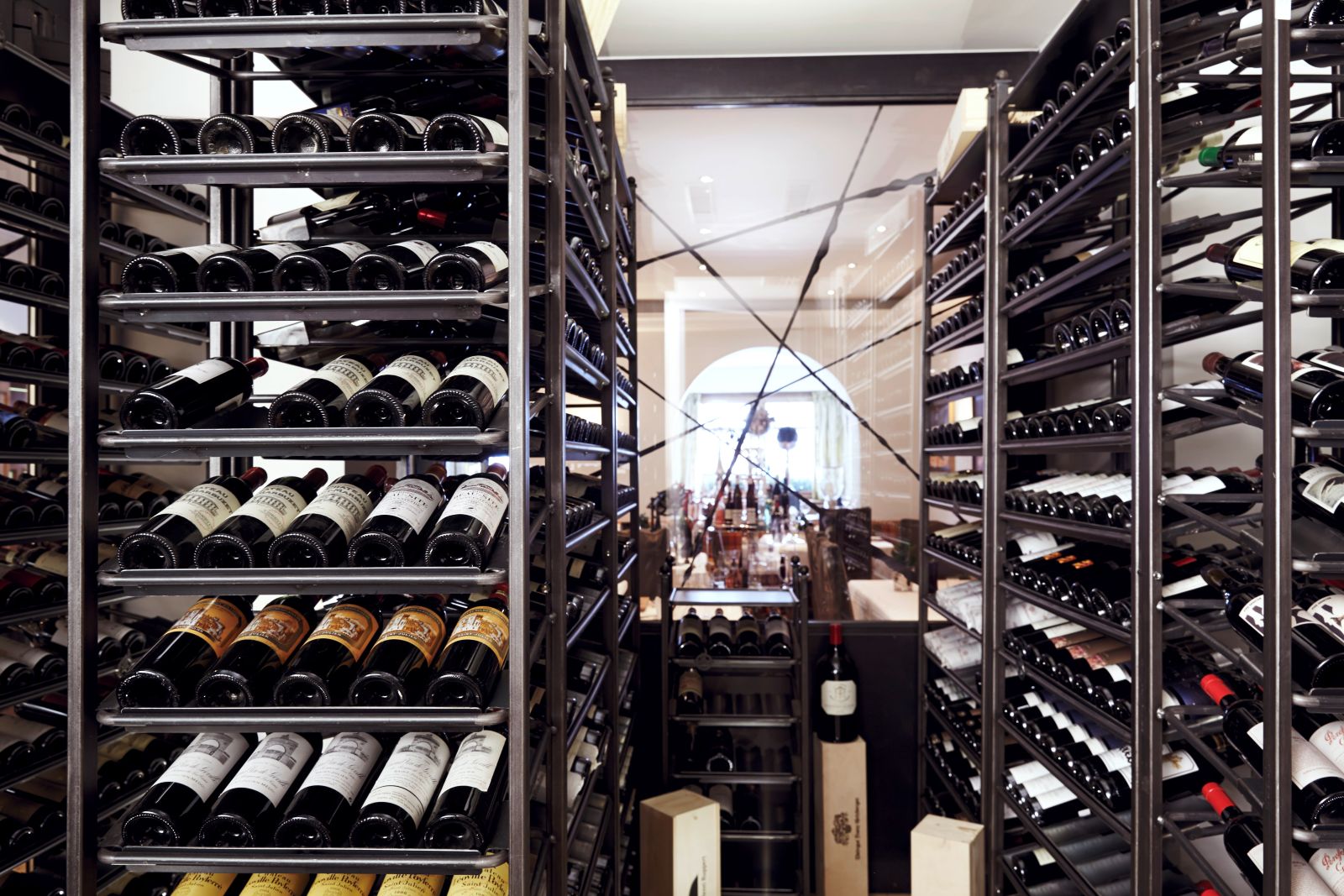 Raffl’s Tyrol Hotel, St Anton - large wine cellar