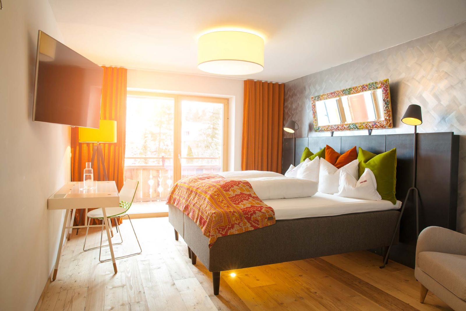 Raffl’s Tyrol Hotel, St Anton - double room with balcony