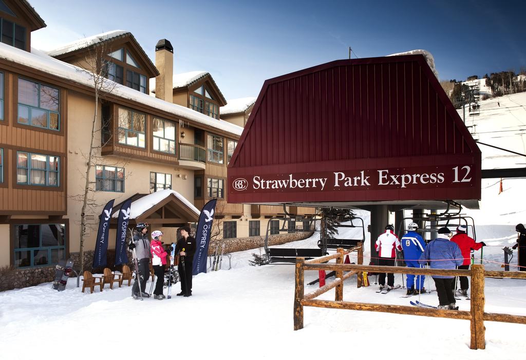 The Strawberry Park Express, directly outside The Osprey. Beaver Creek Review.